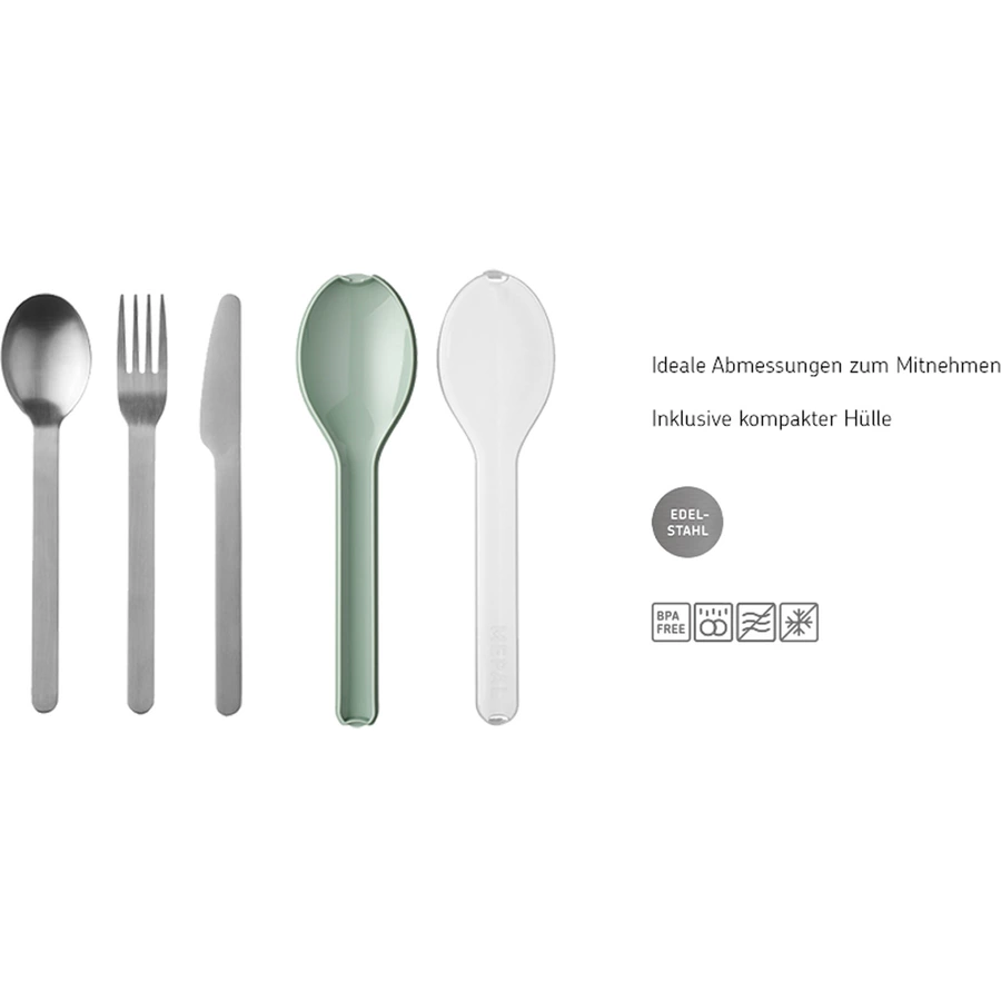 Mepal Besteck-Set Ellipse dunkelblau