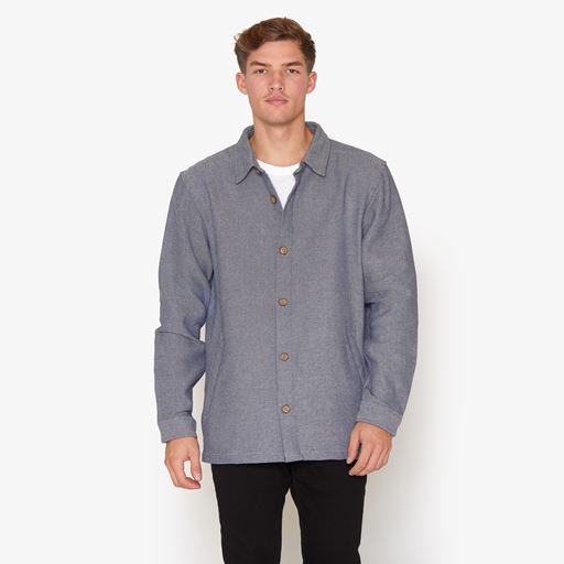 Signal Siryan Twill Overshirt, Stormy Blue, XXL