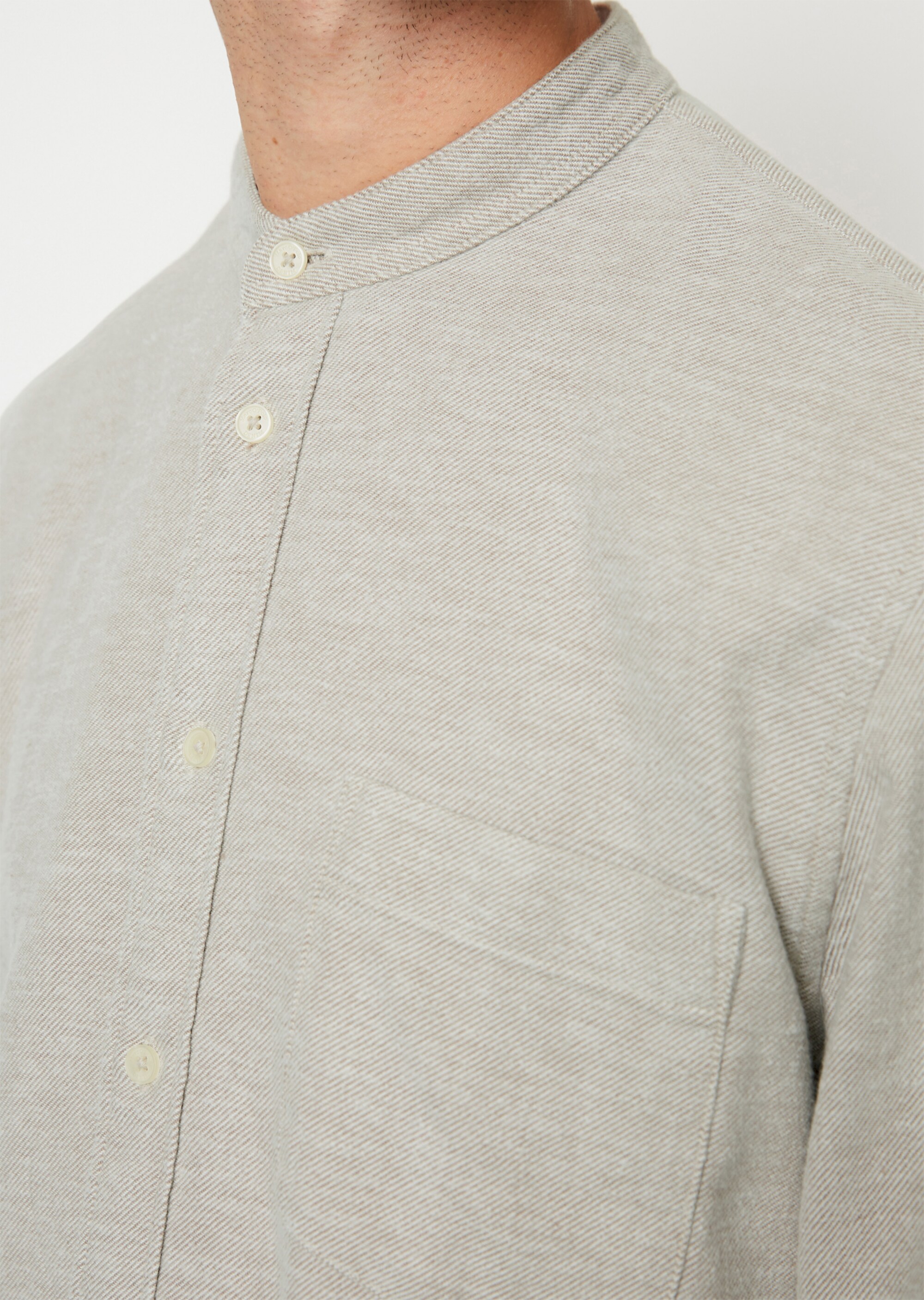 Hemd regular aus softem Bio-Baumwoll-Twill