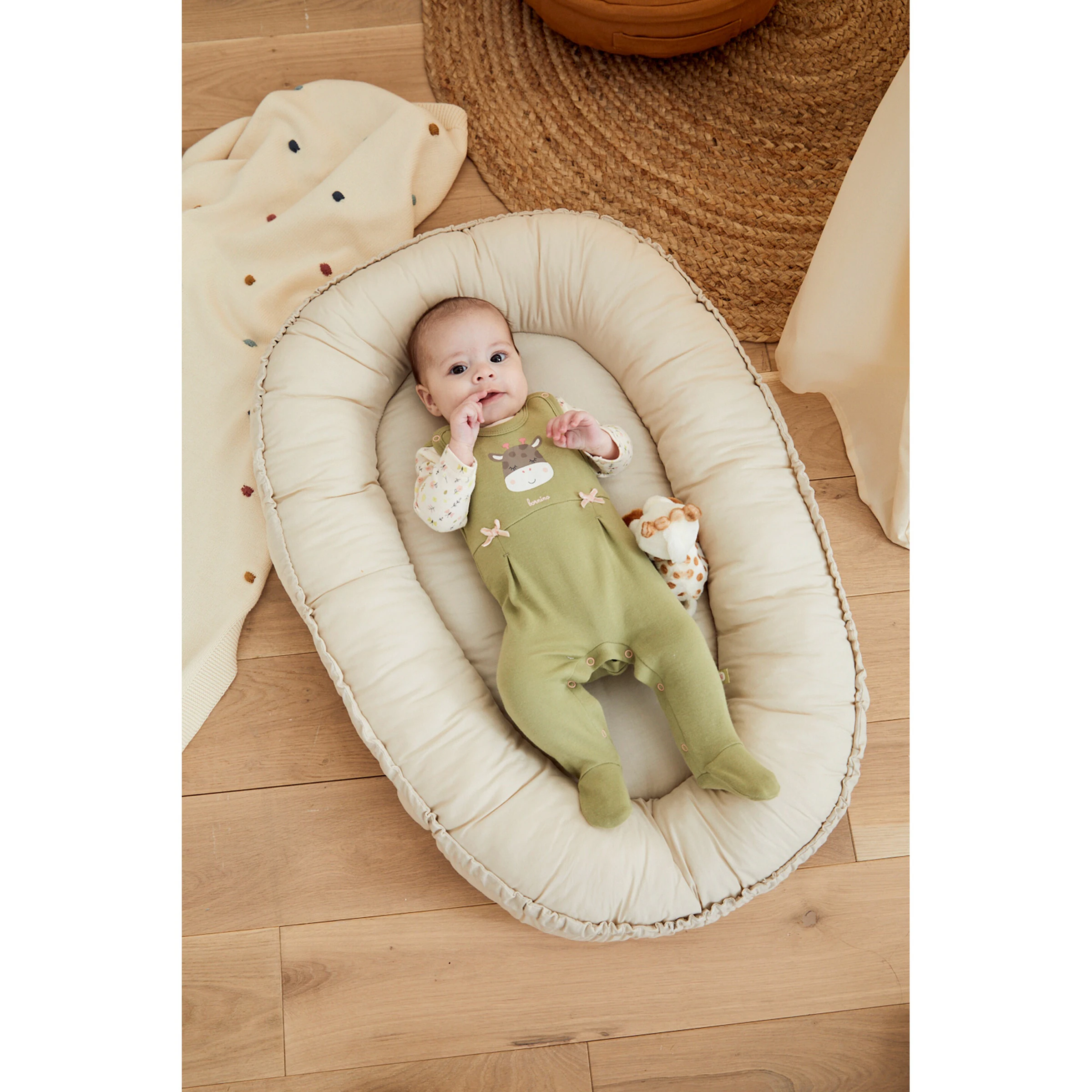 BORNINO HOME Kuschelnest uni taupe