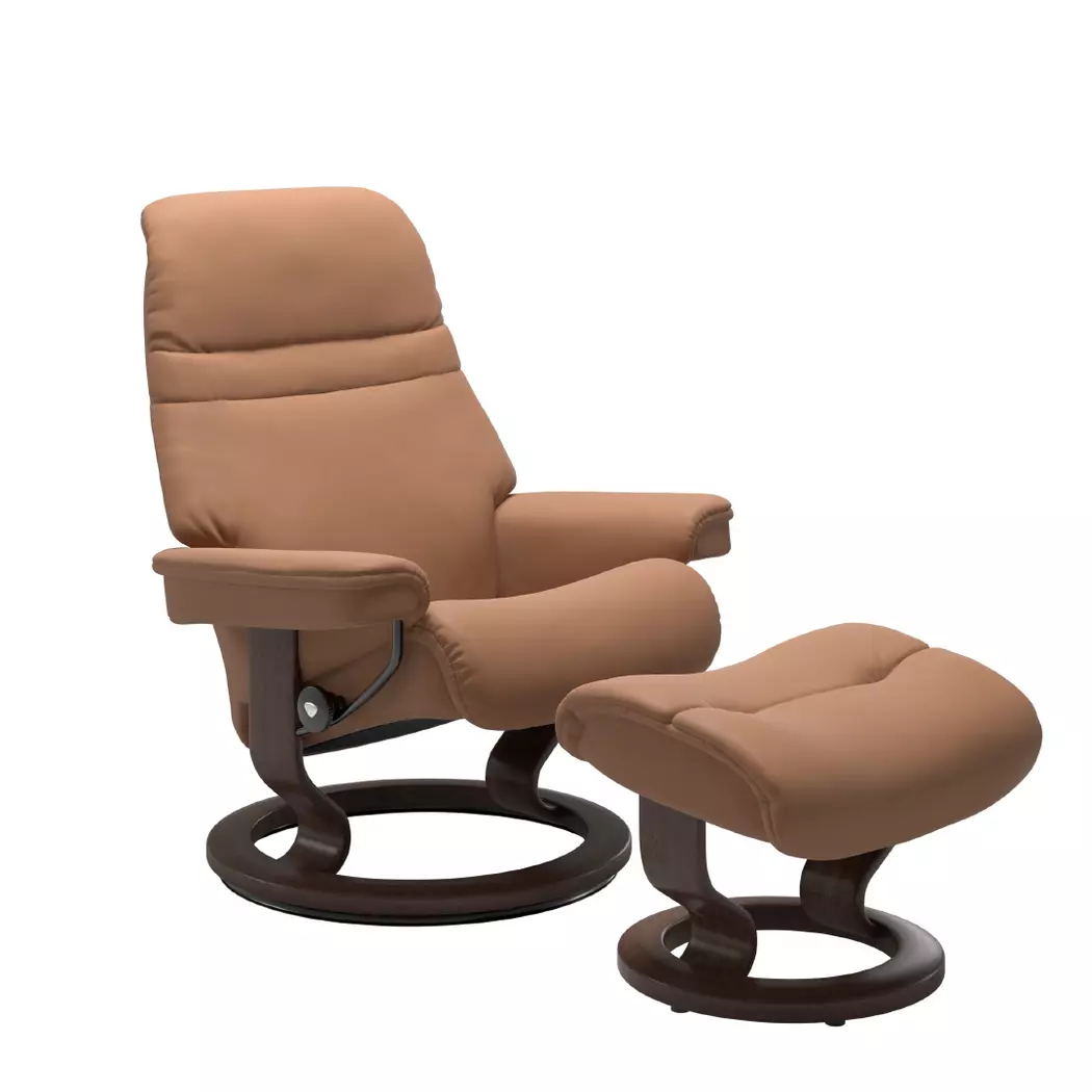 Sessel mit Hocker Sunrise Classic