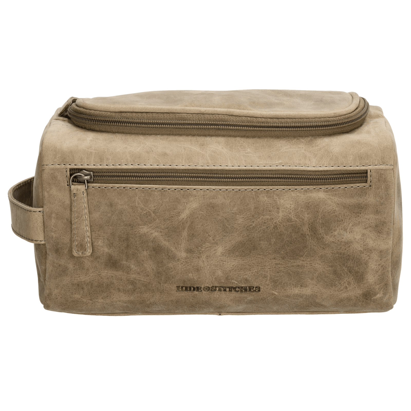 Hide & Stitches Idaho Toilettas Donkerzand