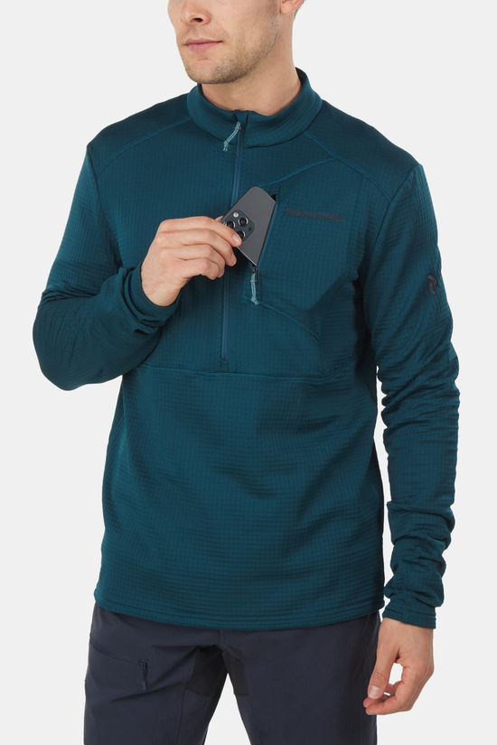 Peak Performance Peak Performance Trail Polartec Half Zip Fleecetrui