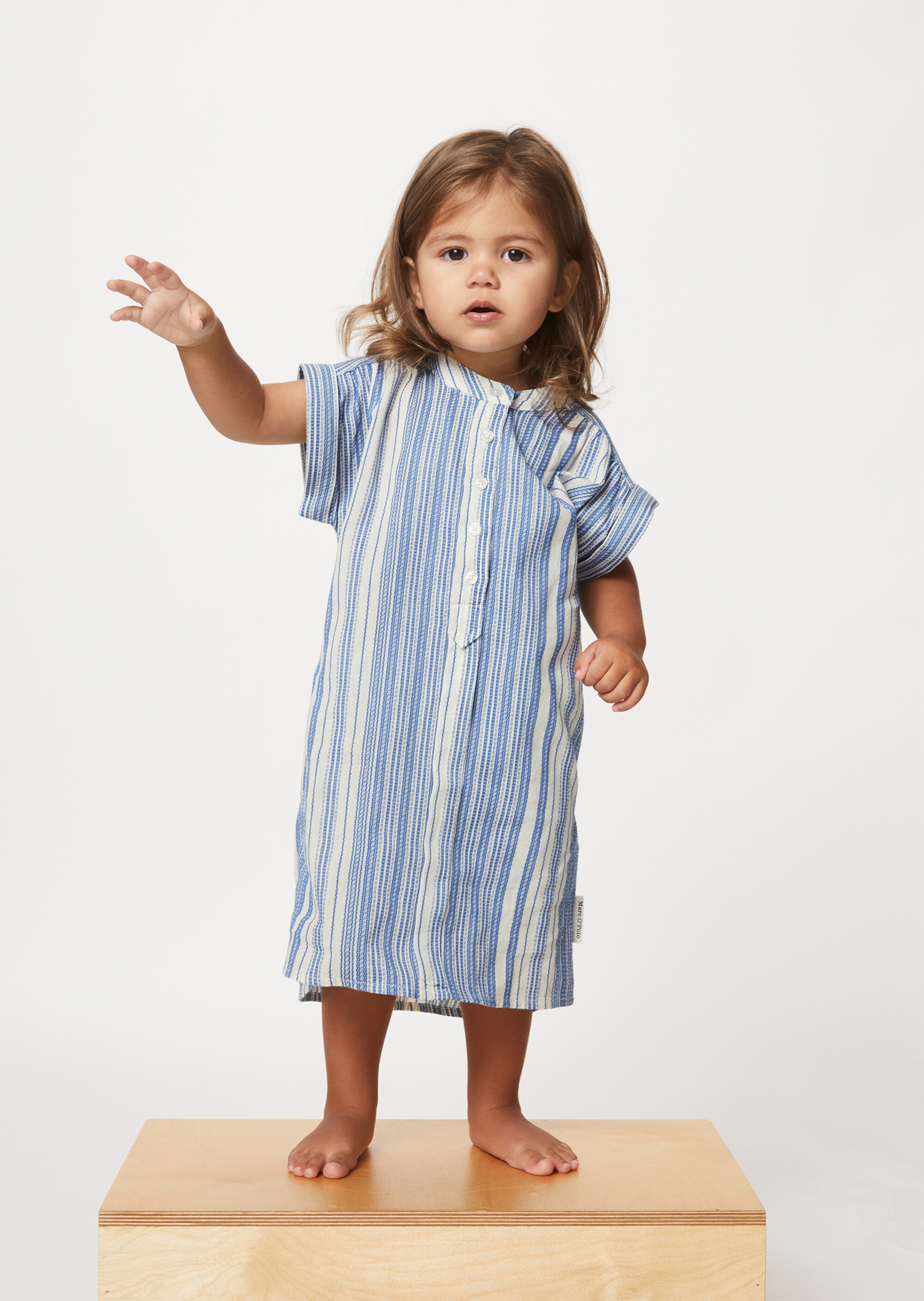 KIDS-GIRLS Kleid aus reiner Baumwolle