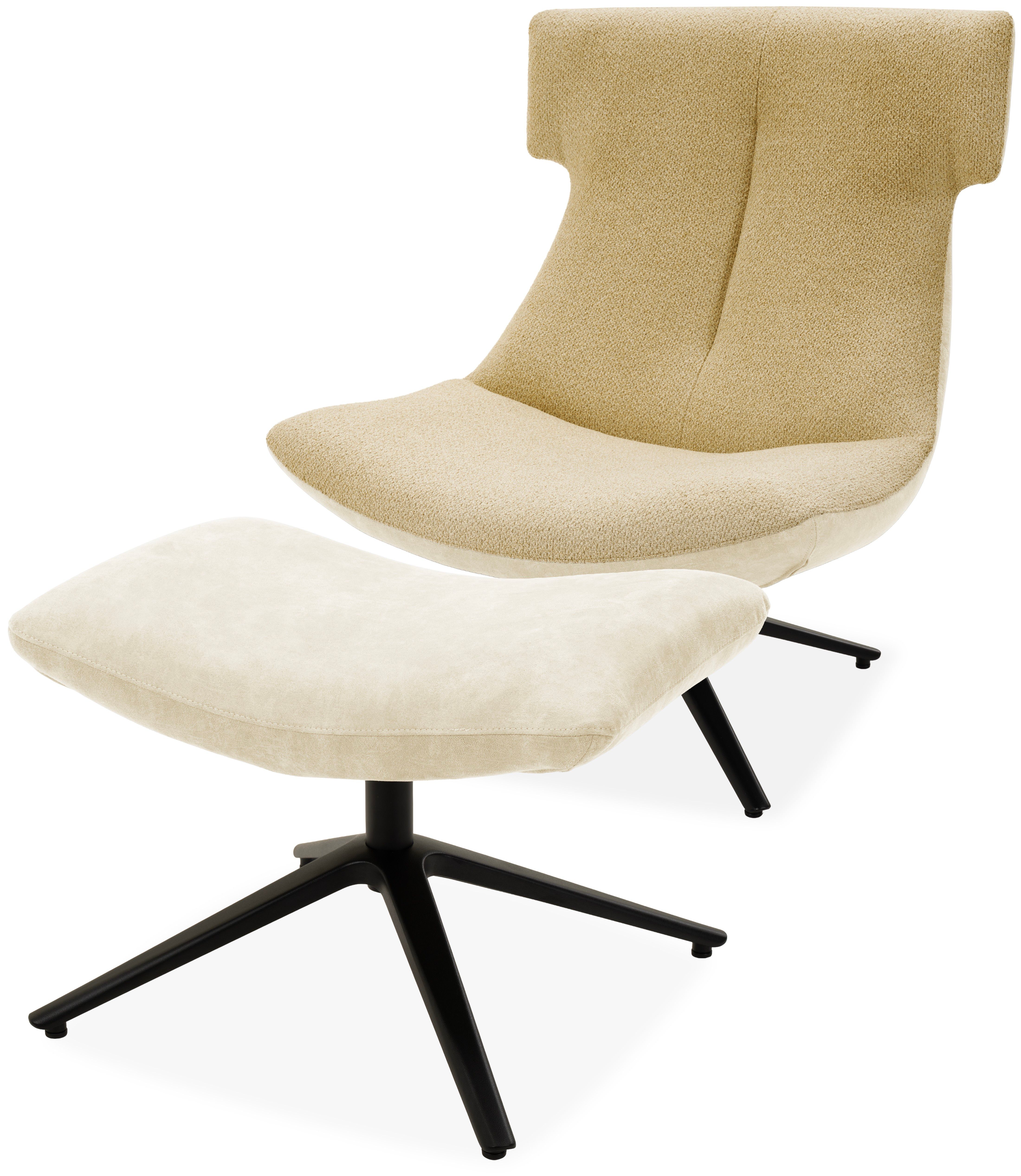 Draaifauteuil  Lowie B83 x D83 x H96 cm