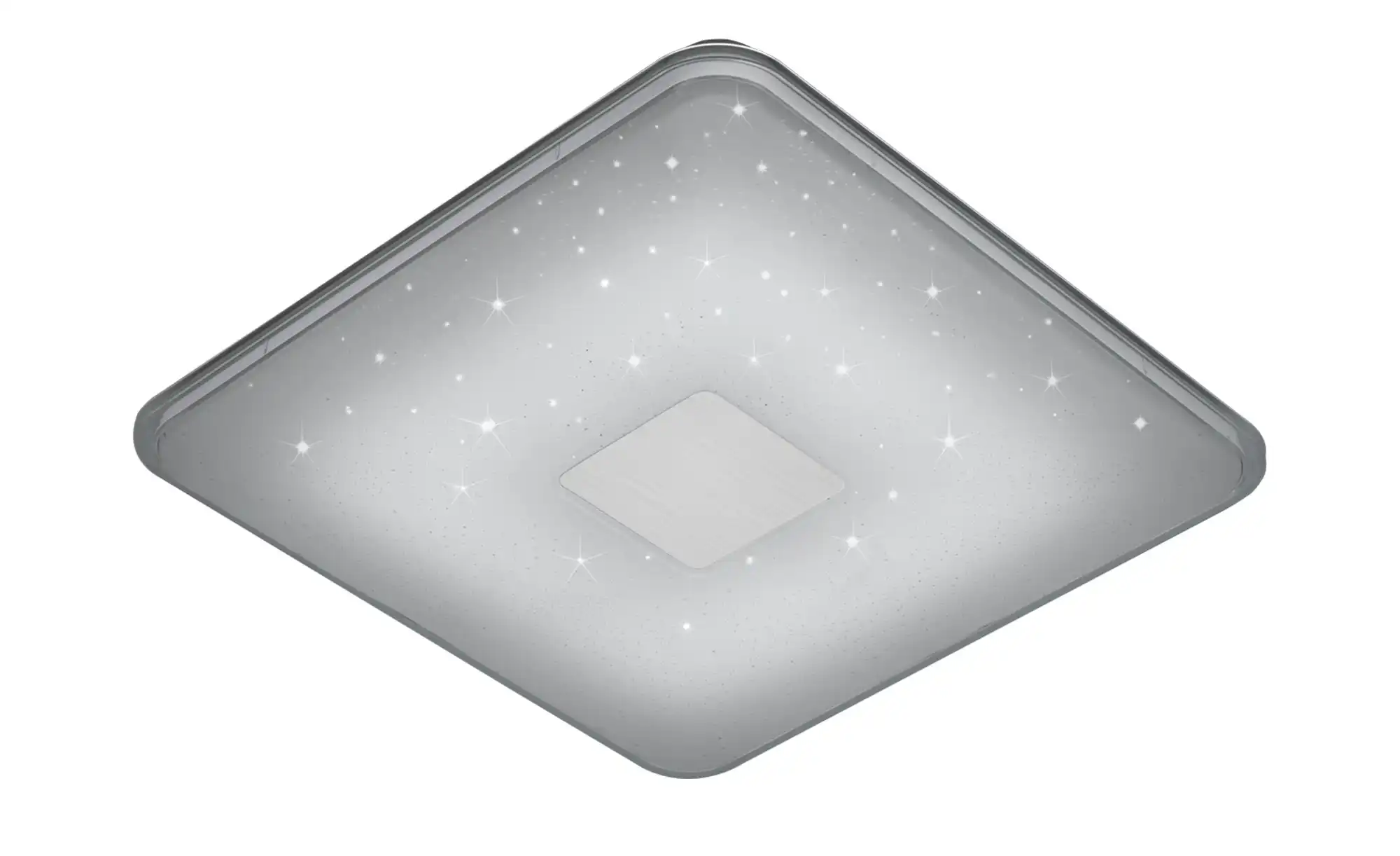 Trio LED-Deckenleuchte, Glas mit Effekt
