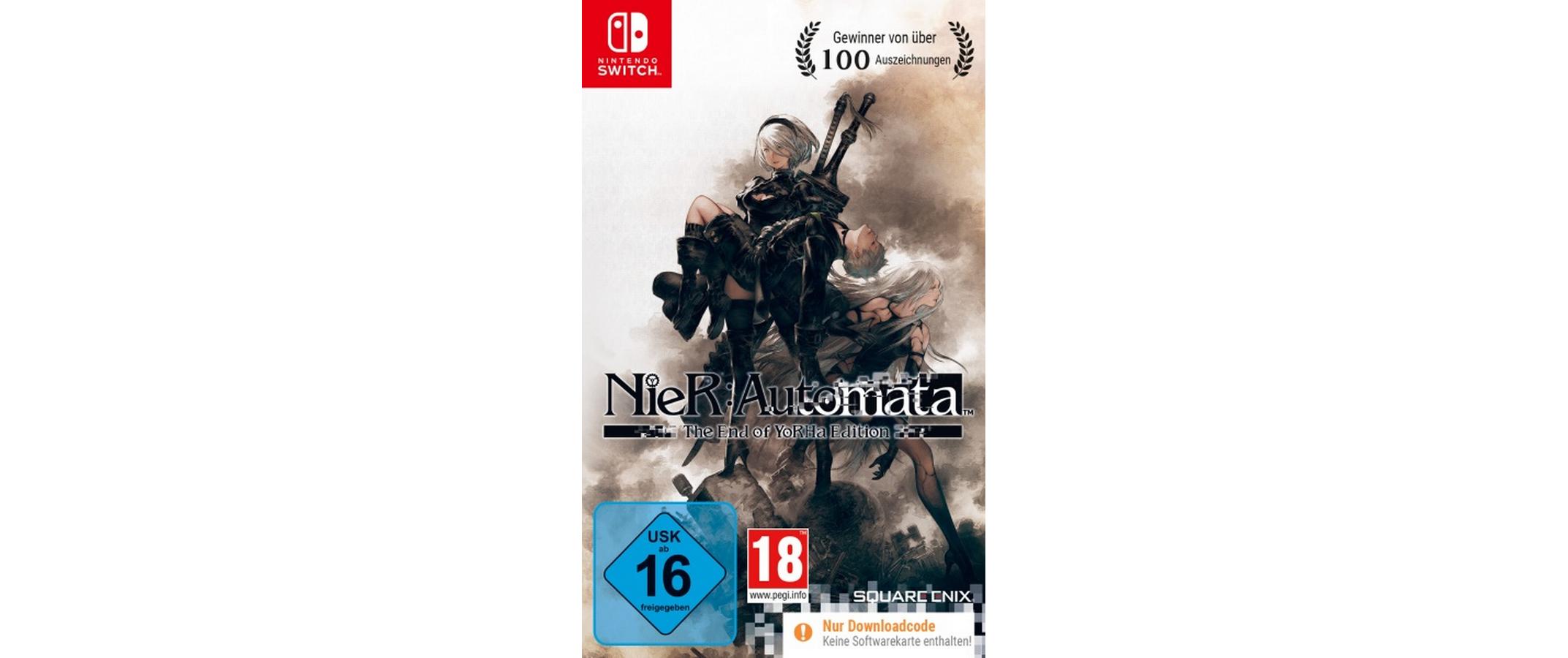 NieR:Automata- The End of YoRHa Edition (Code in a Box)Anime-Actionspiel für die Switch