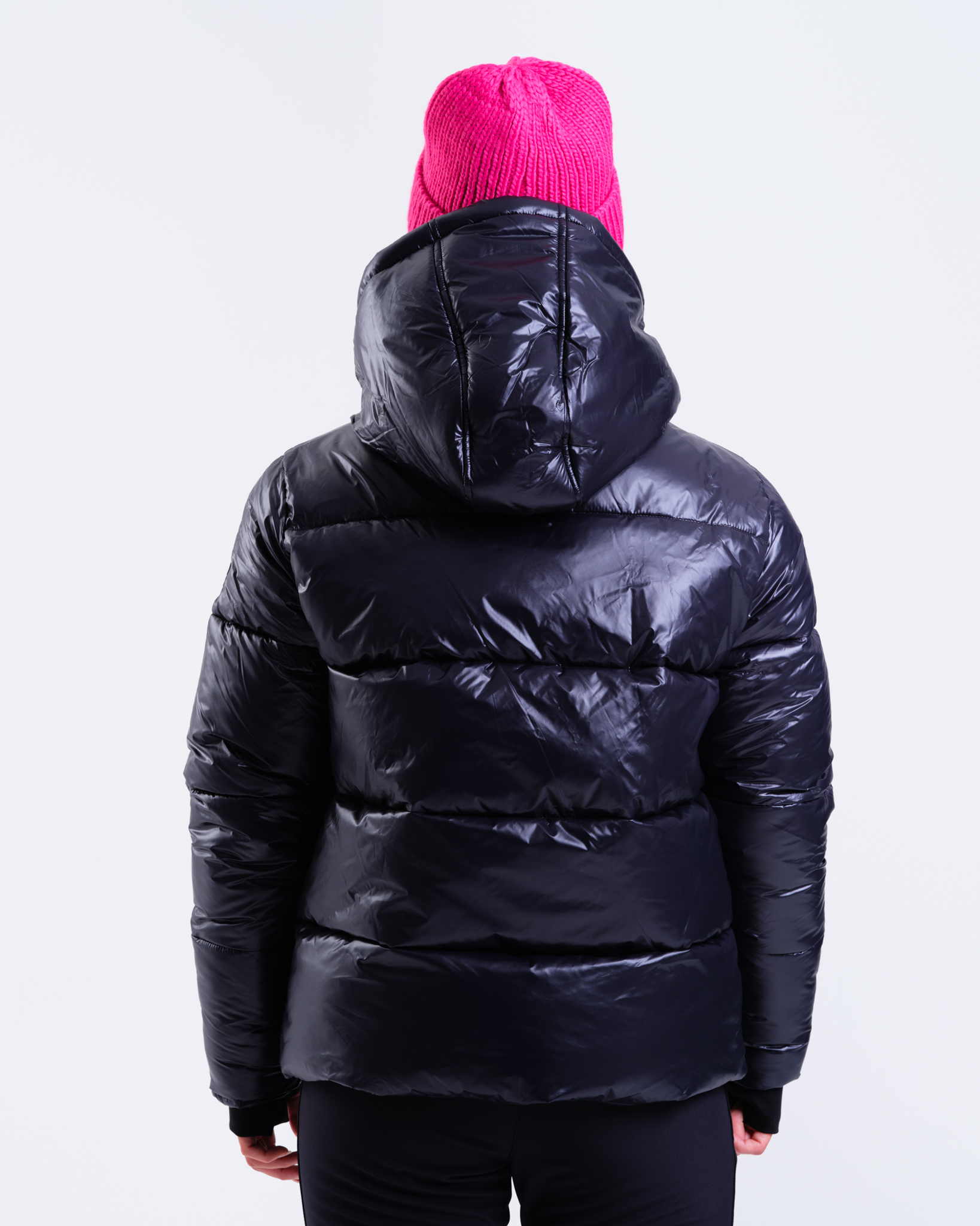 Bumpro Glow Oversized Puffer Jacket Black\Navy