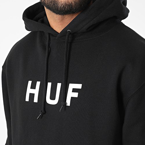 Sweat Capuche Essential Logo PF00490 Noir