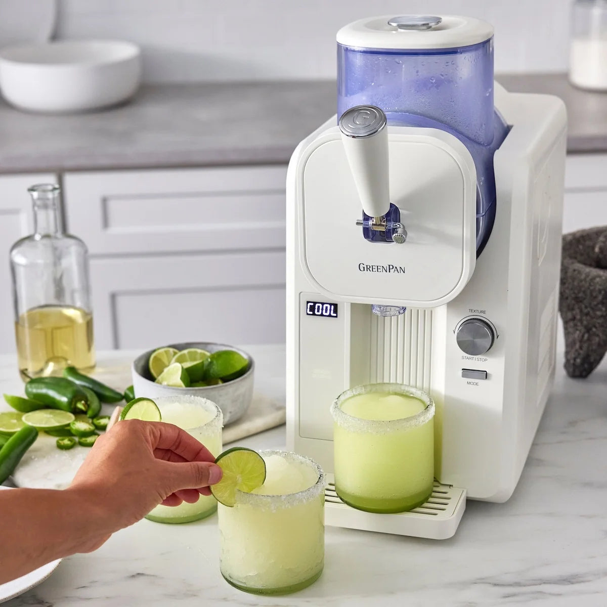 GreenPan Ice Cream Maker Cream White 1.87L