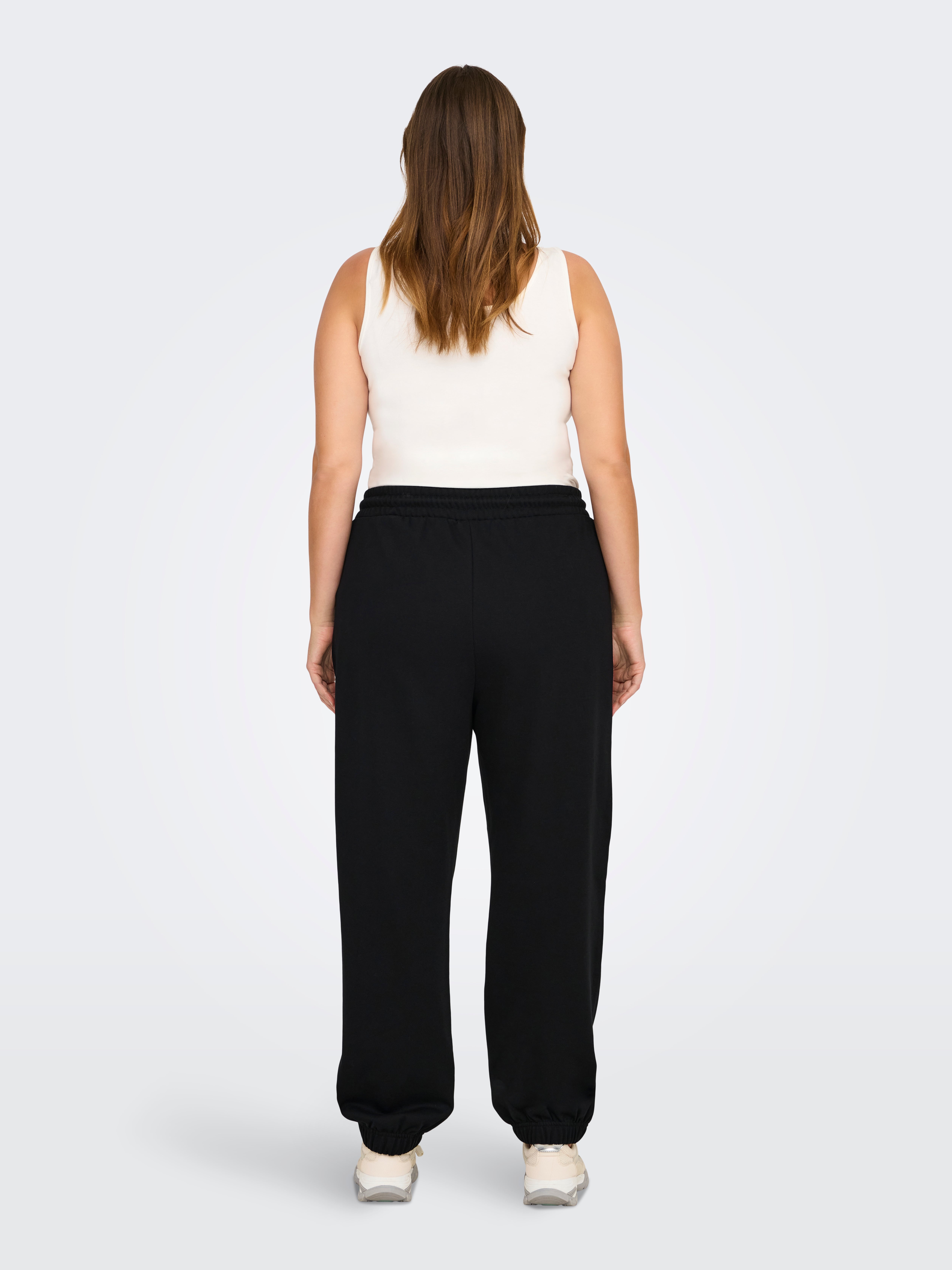 CARDAZE Weiter Beinschnitt Jogginghose Black