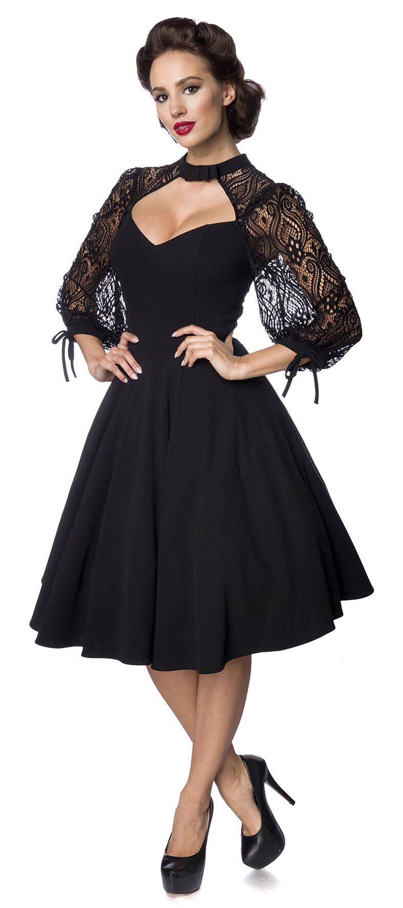 Robe Dentelle | Belsira Robe mi-longue