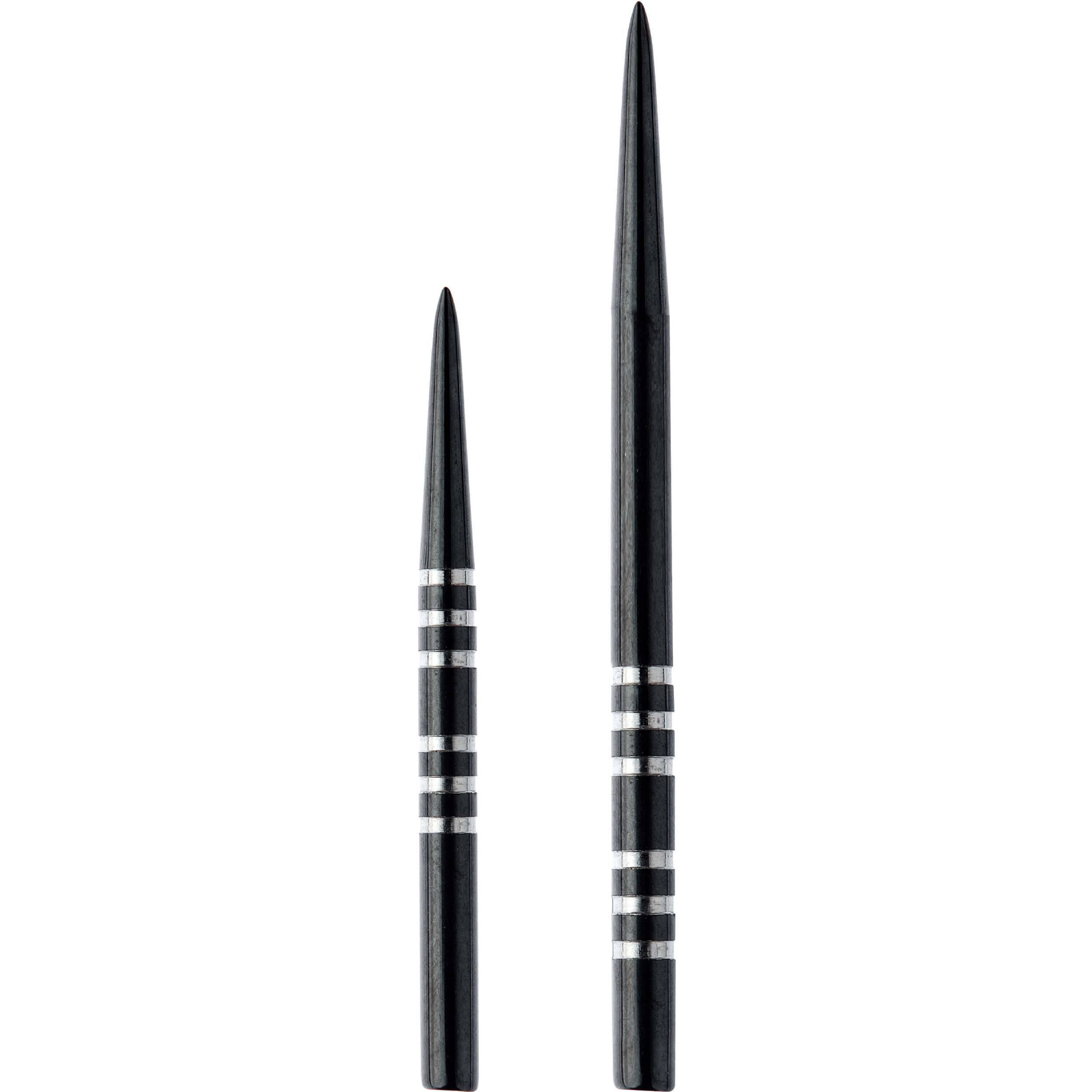 Winmau - Re-grooved Points - Schwarz