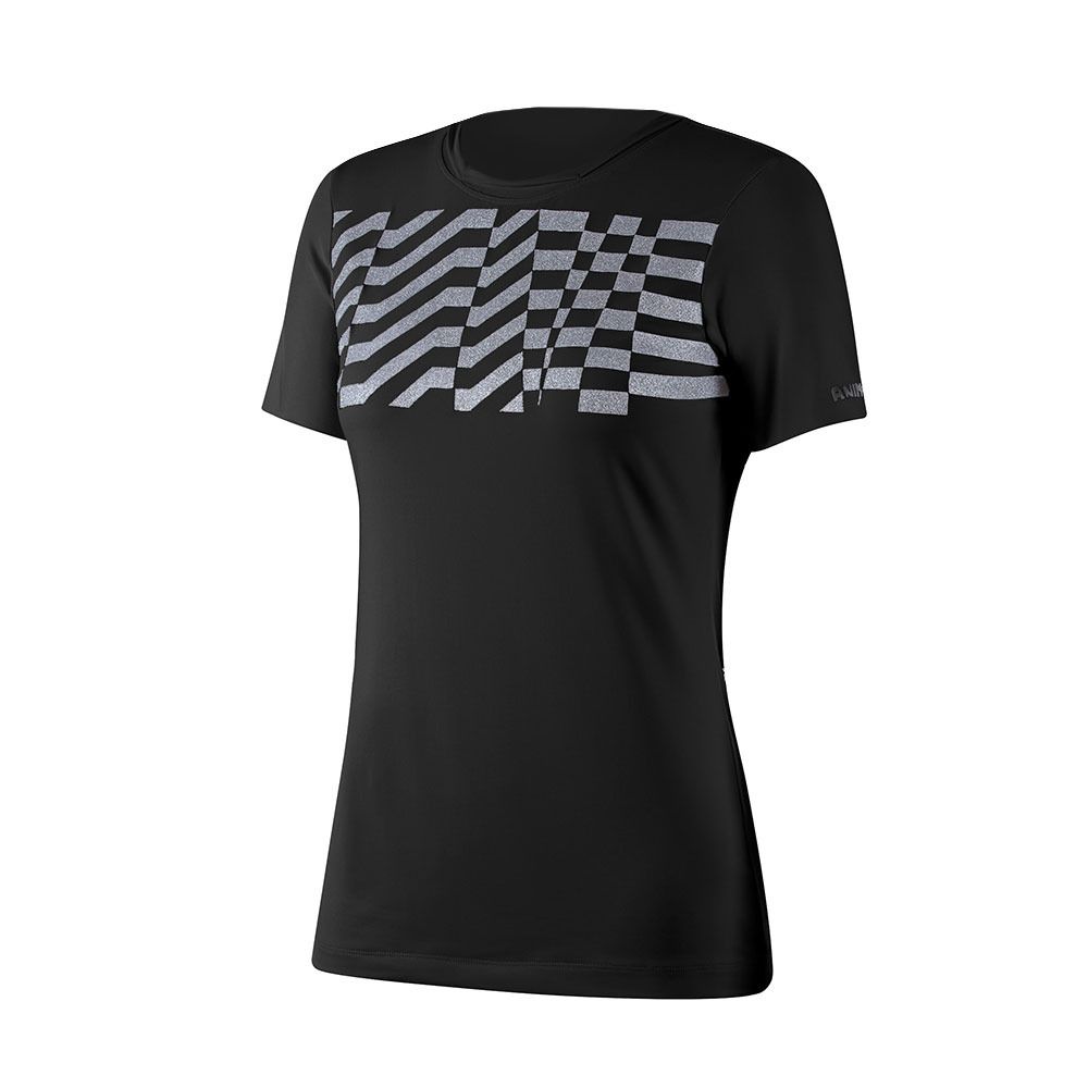 Animo FOPTIC - Tee-shirt Femme nero