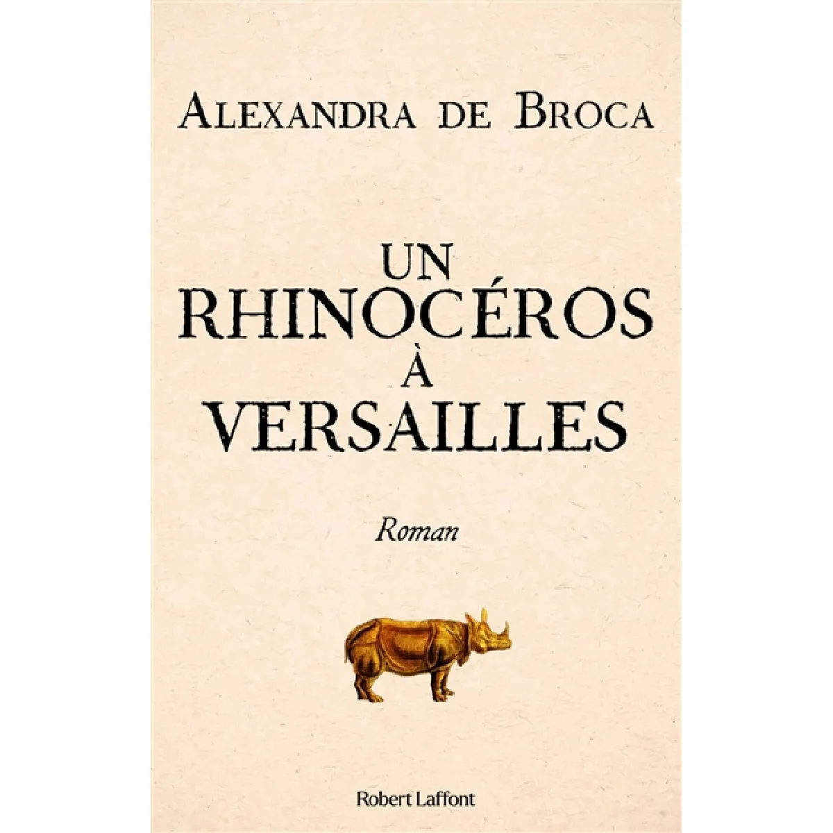 Un rhinocéros à Versailles · Occasion