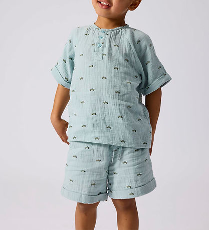 Name It Shorts - NmmKinkian - Grau Mist