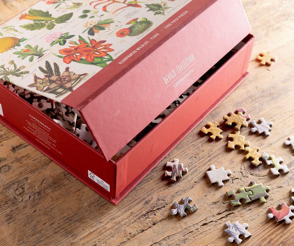 Illustrierte Pflanzenwelt, Puzzle