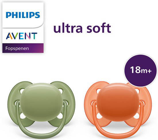 Philips AVENT fopspeen 18M+ 2 stuks SCf349/23