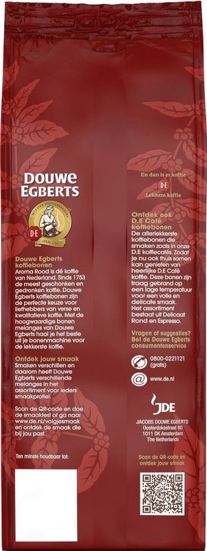 Douwe Egberts Aroma Rood Koffiebonen - 6 x 500 gram