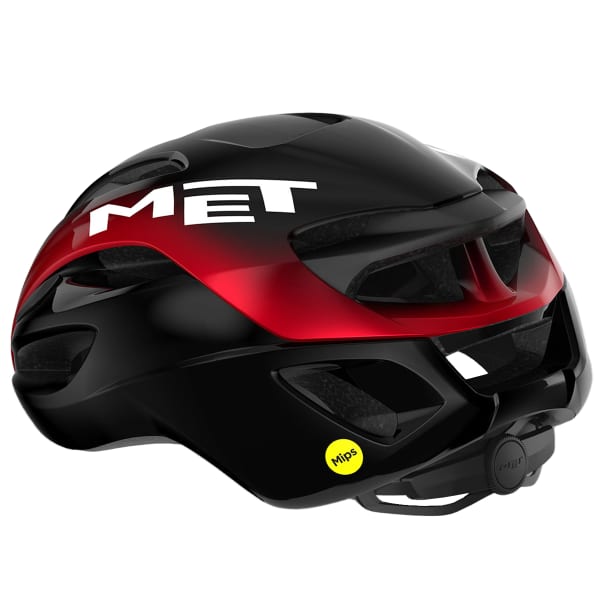 Casque vélo MET RIVALE MIPS ROUGE MÉTALLISÉ BRILLANT