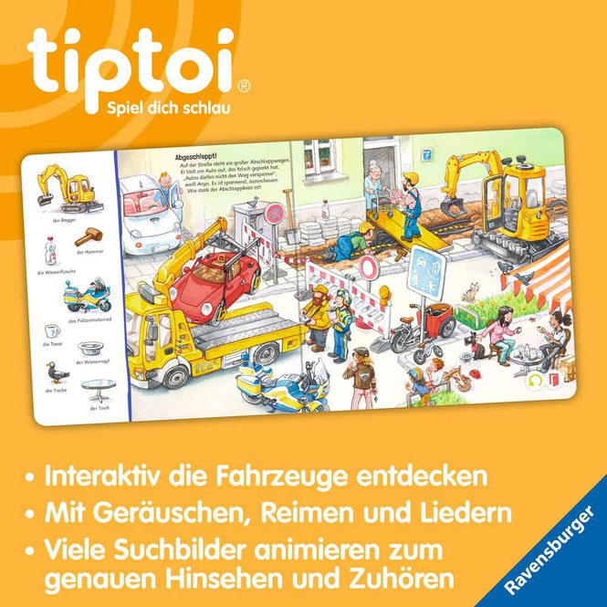 tiptoi® Buch - Suche und Entdecken - Fahrzeuge