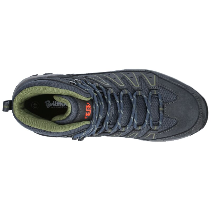 Brütting Mount Pinos High wandelschoenen - Grey/Green