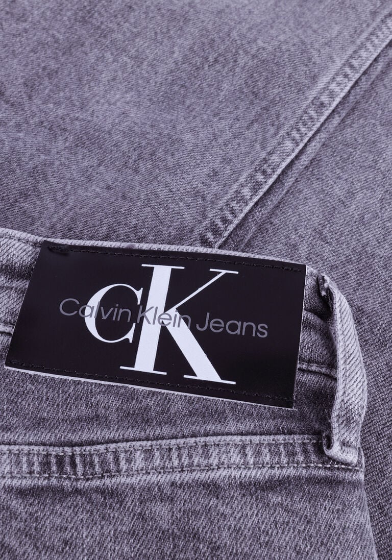 CALVIN KLEIN grijze calvin klein straight leg jeans dad jean