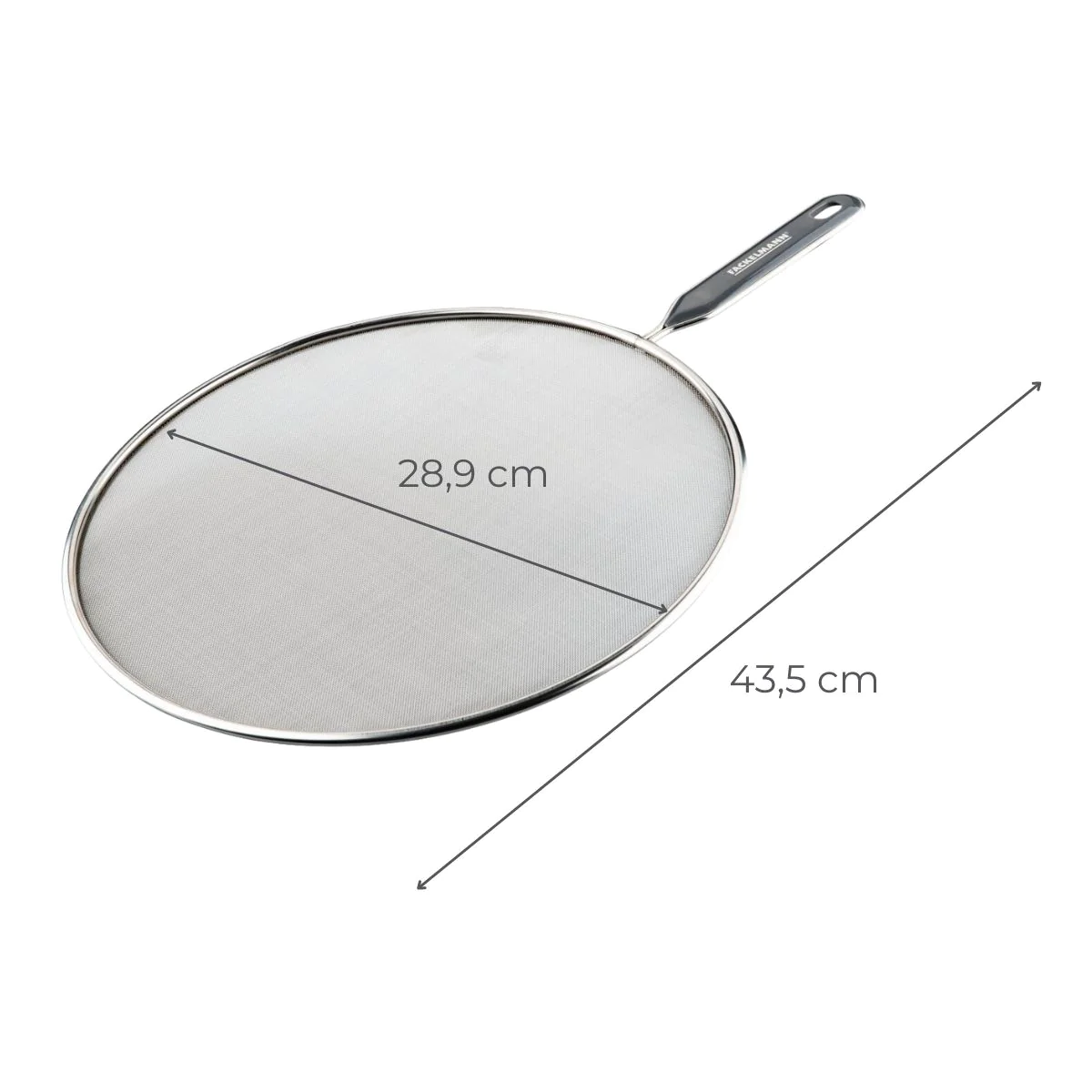 Couvercle anti projection 28 cm Basic Fackelmann
