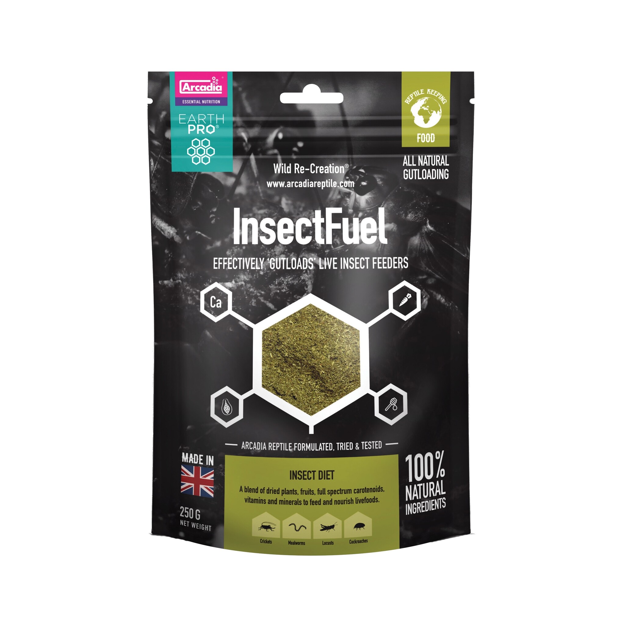 Arcadia Earth Pro Insect Fuel 250g