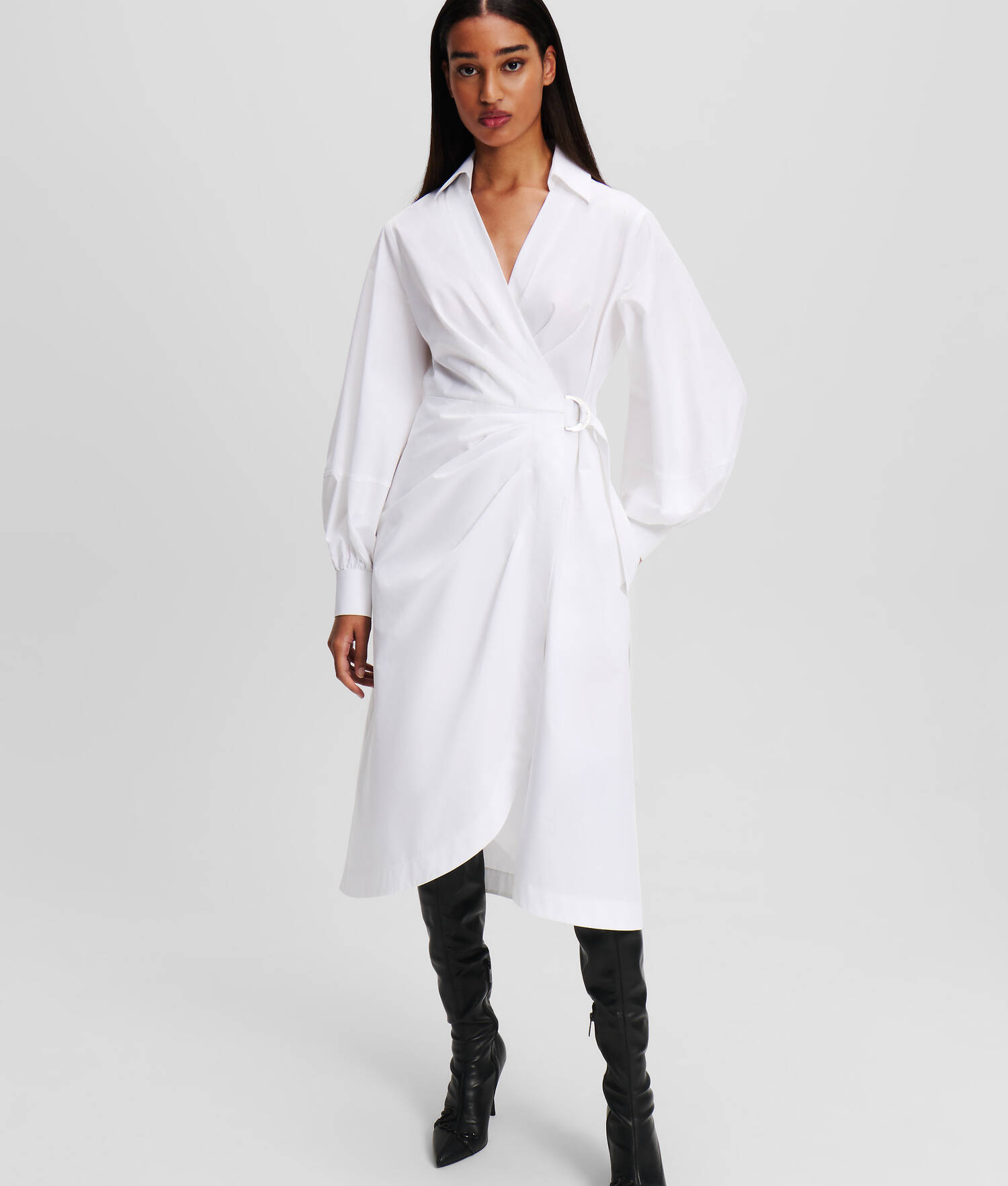 ROBE CHEMISE PORTEFEUILLE
