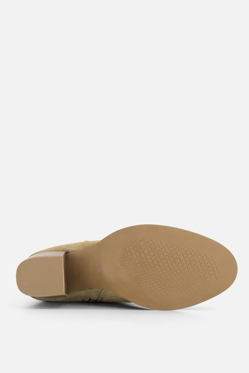 Cellini enkellaarsjes beige Suede