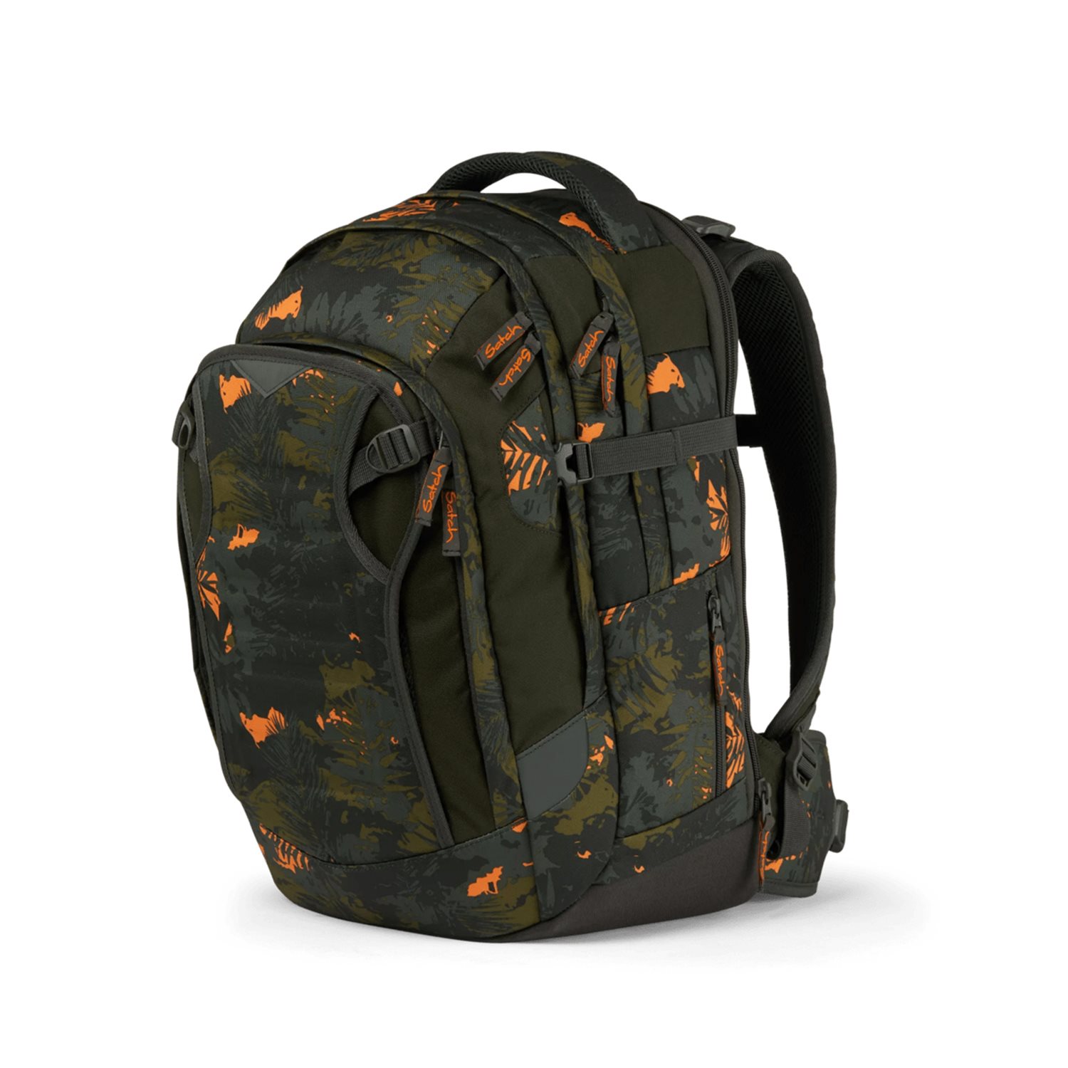 Satch Match School Backpack jurassic jungle