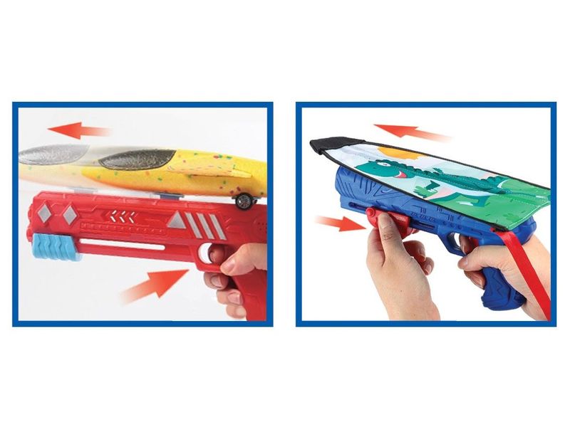 Totally Spielset Trendy 2 in 1 Kite und Glider Catapult Katapult mit Flieger und Segel