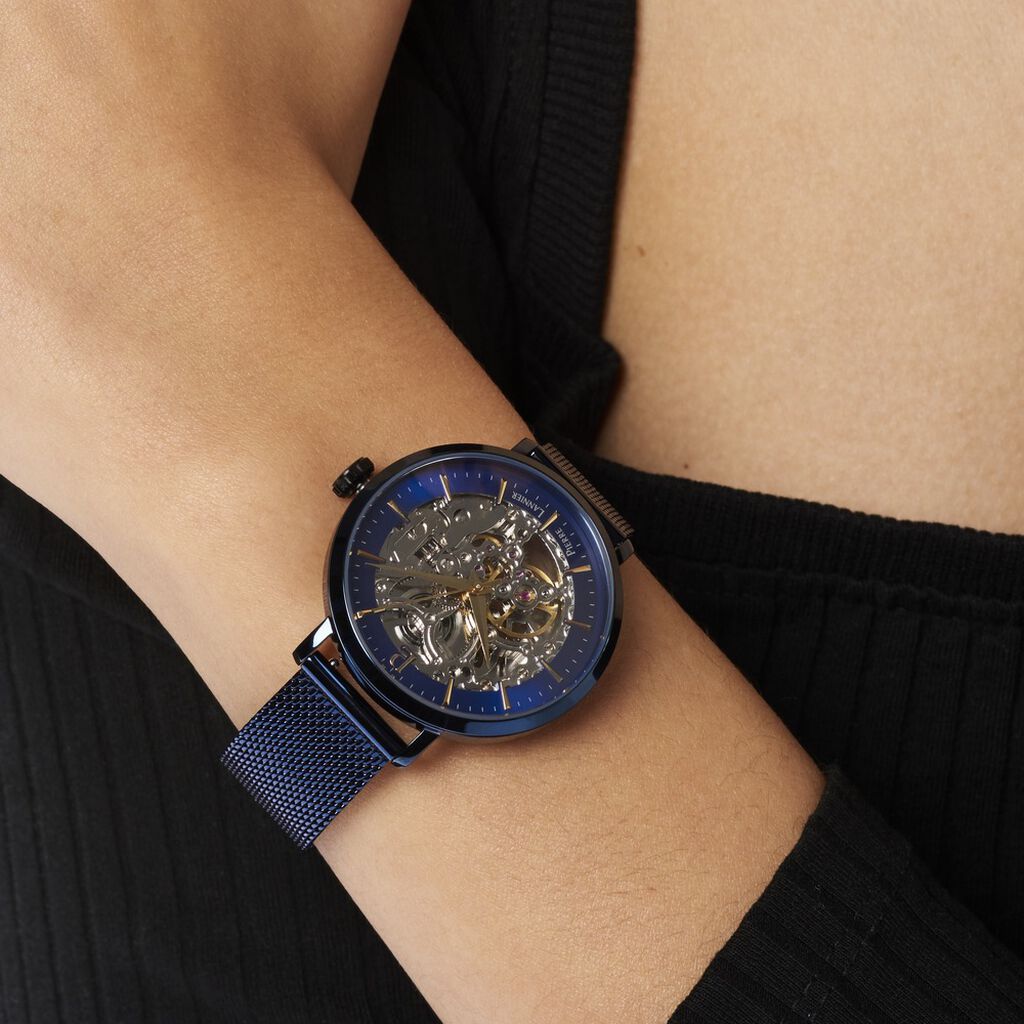 Montre Pierre Lannier Automatic Bleu