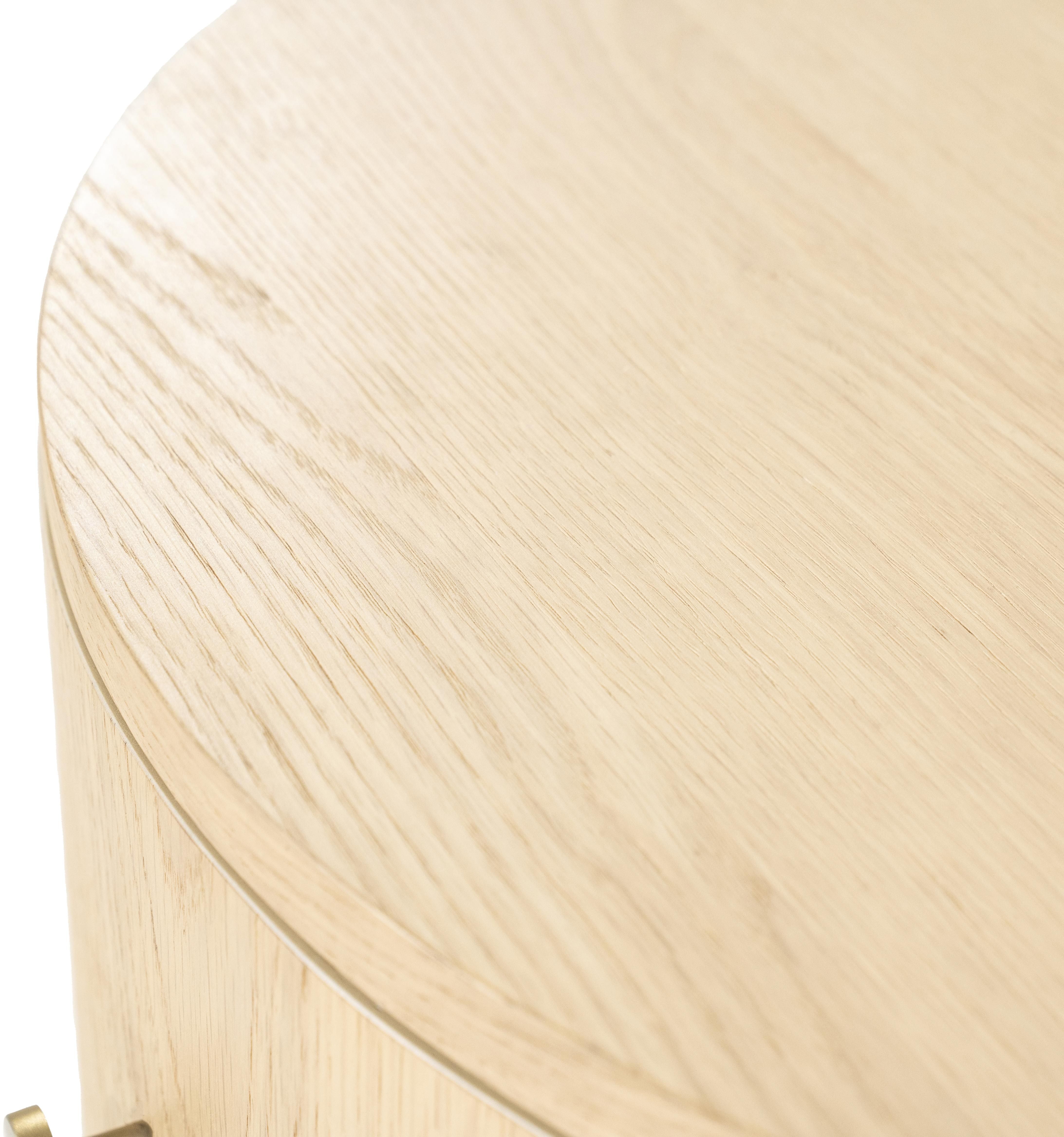 Nachtkastje Naturel 96520 Skye ⌀50  x H60 cm