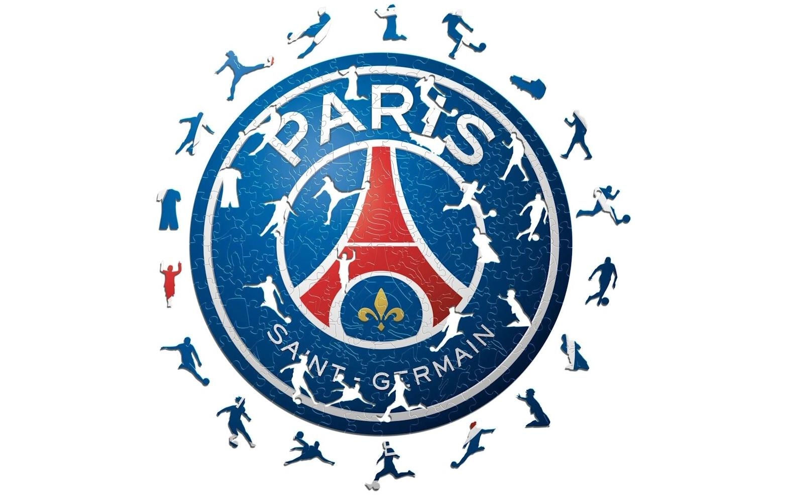 Puzzle »Iconic PSG FC – Logo« Holzart: Birke (Herkunftsland: China)