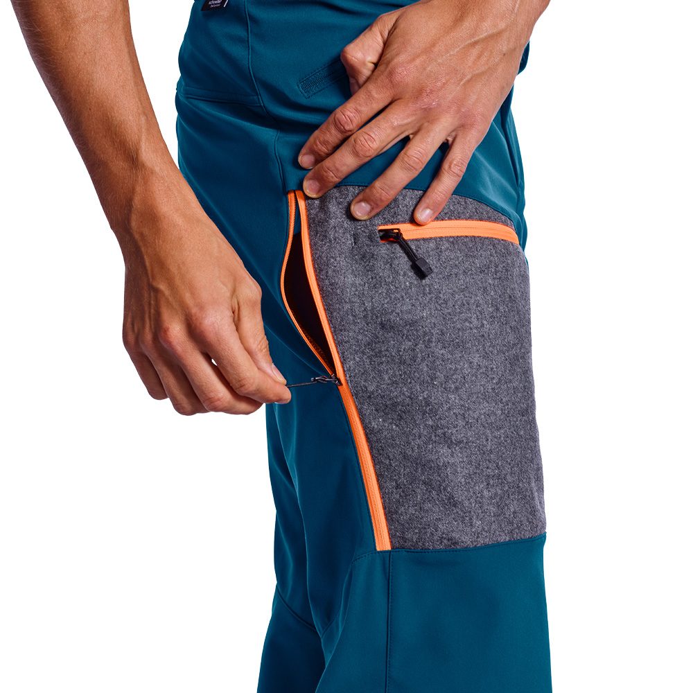 ORTOVOX Pordoi Softshellhose Herren petrol blue