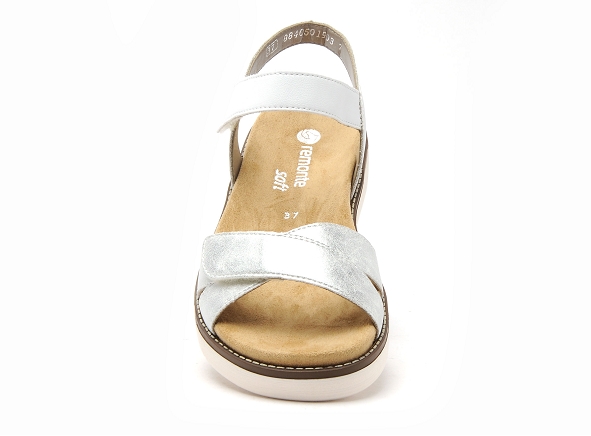 Remonte nu pieds plats femme d2049 blanc