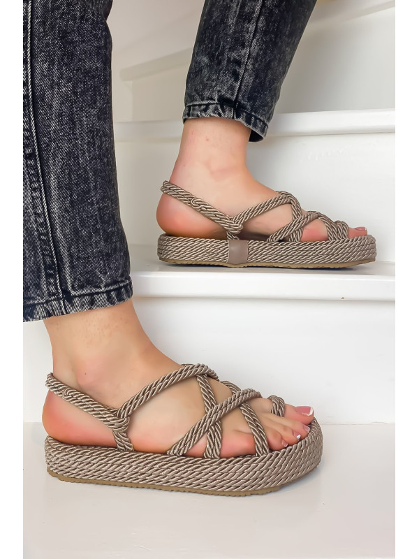 Semerdjian - Sandales 402 Taupe