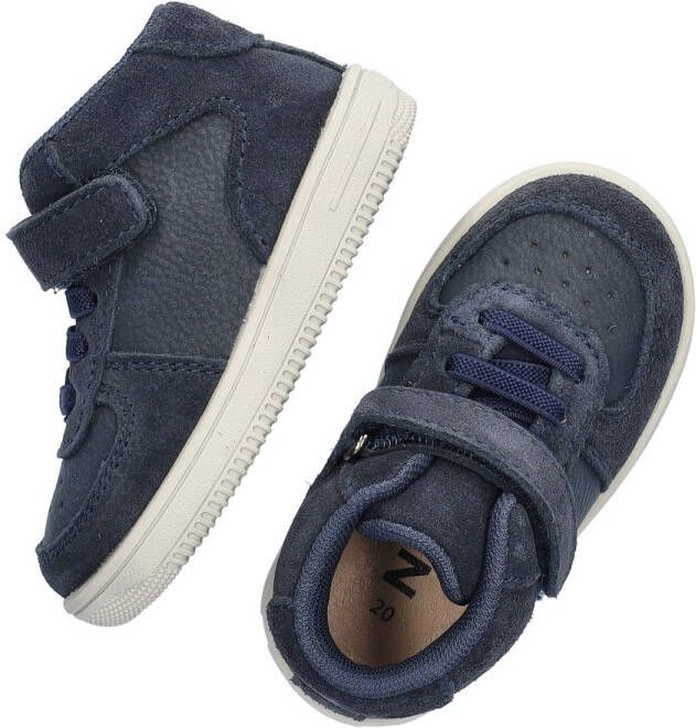 Nelson Kids suède sneakers donkerblauw