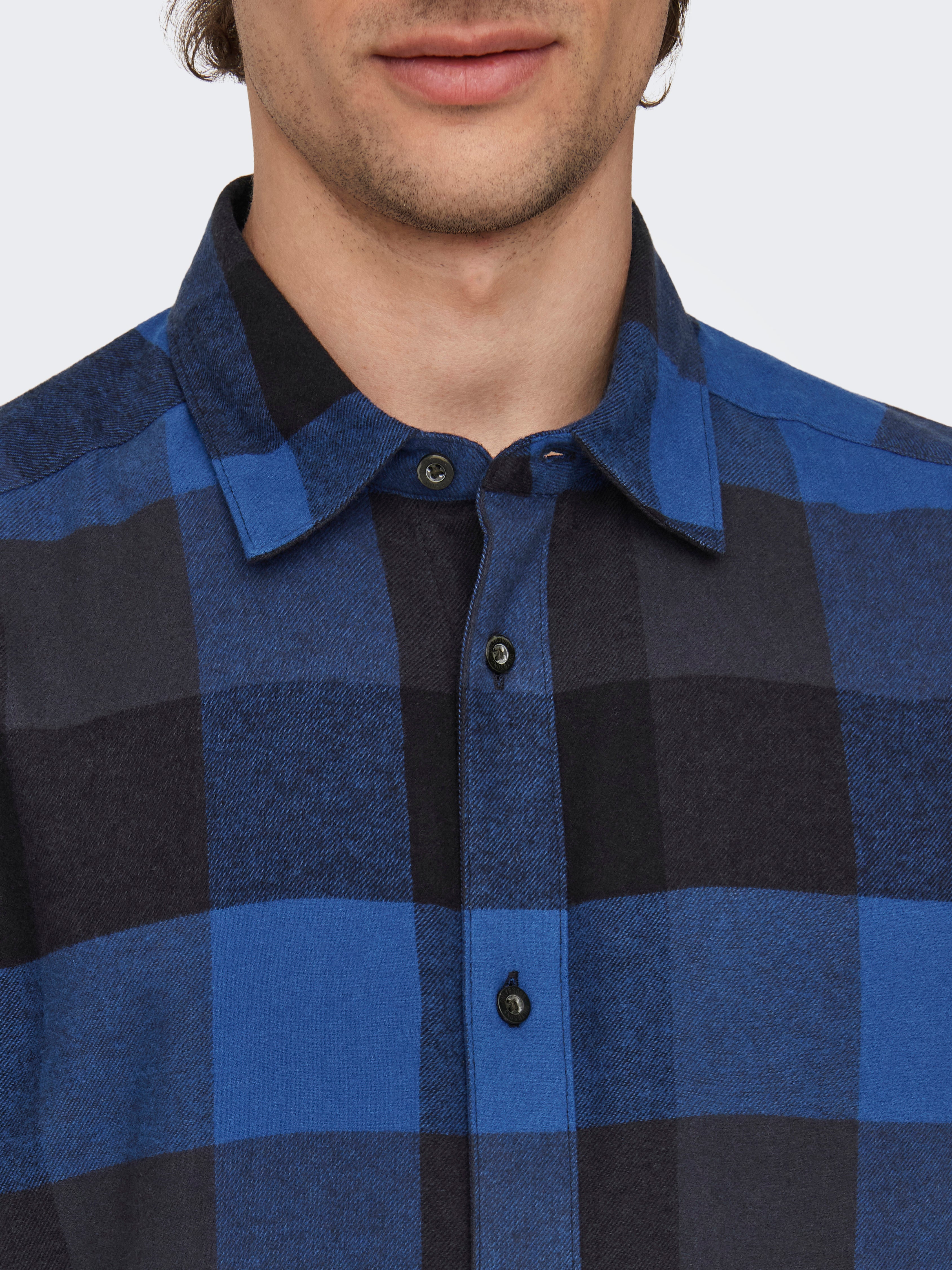 ONSGUDMUND Hemd True Blue