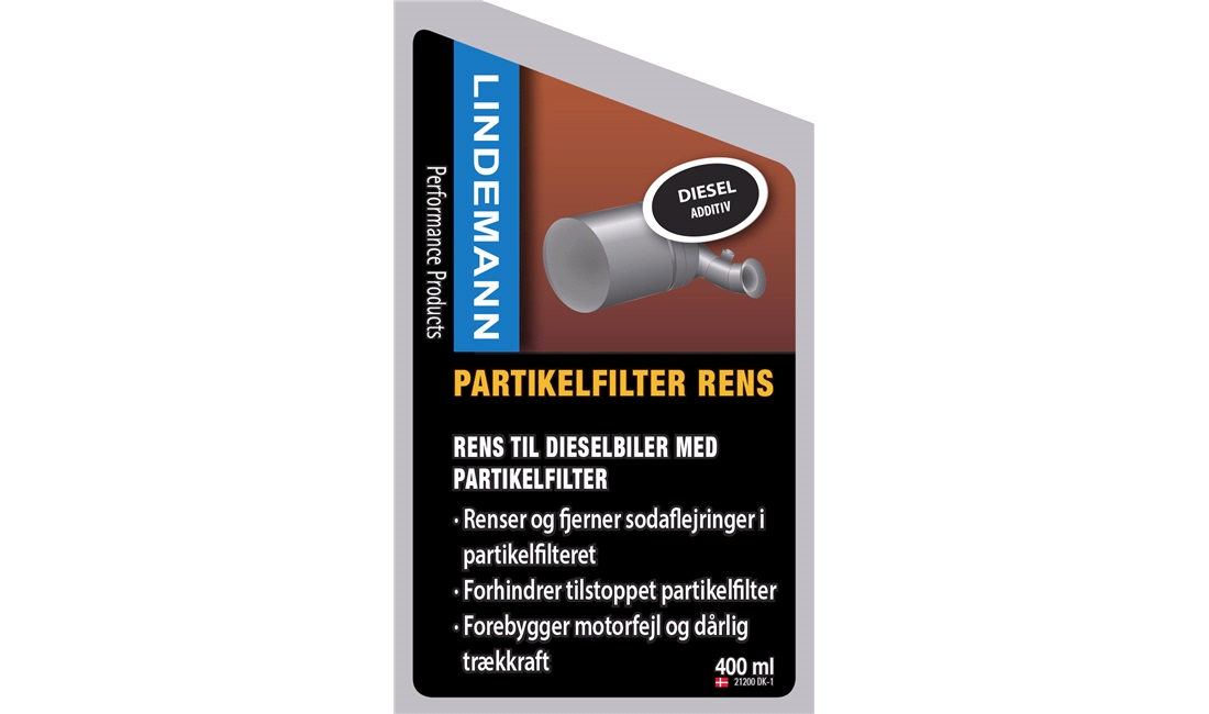 Lindemann partikelfilter rens 400 ml.