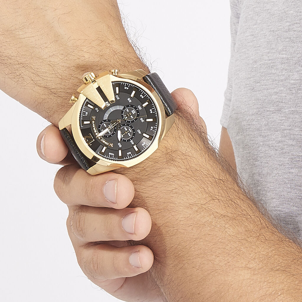 Montre Diesel Mega Chief Noir