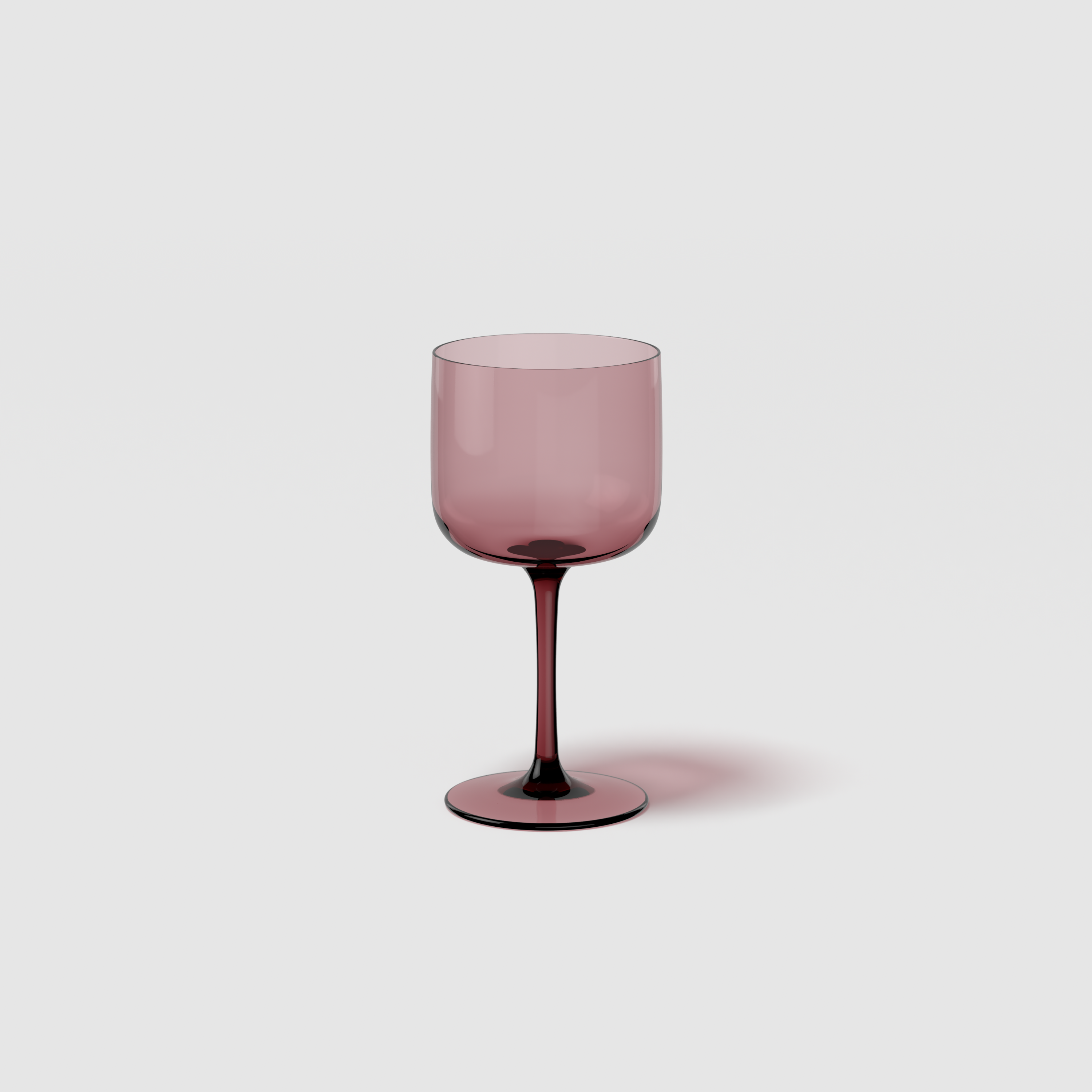 Like Glass Wine glass Purple, 6.8 oz, crystal glass