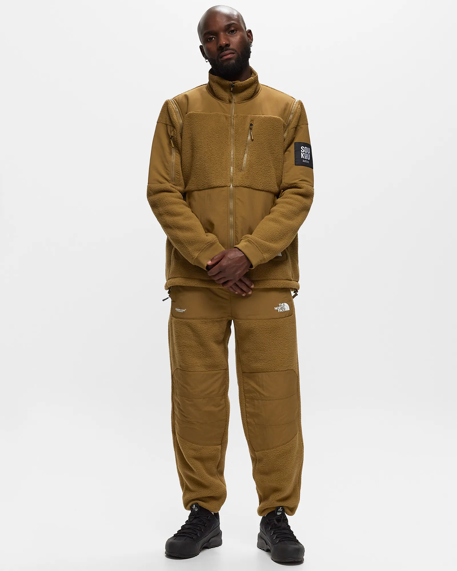 The North Face X UNDERCOVER ZIP-OFF FLEECE JACKET