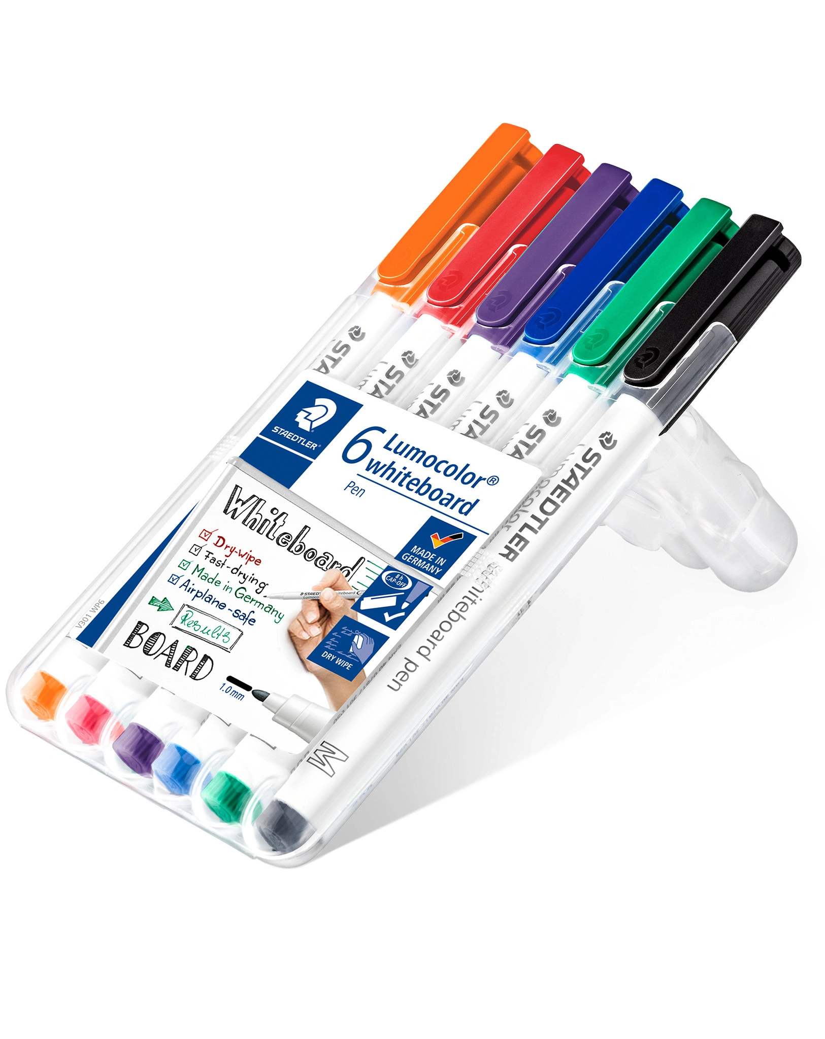 301 WP6 Buntstifte Lumocolor® whiteboard mit 6 Farben