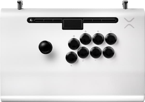 PDP Gaming Victrix Pro FS Arcade Fight Stick - spillkontroller, hvit, PS4 / PS5 / PC