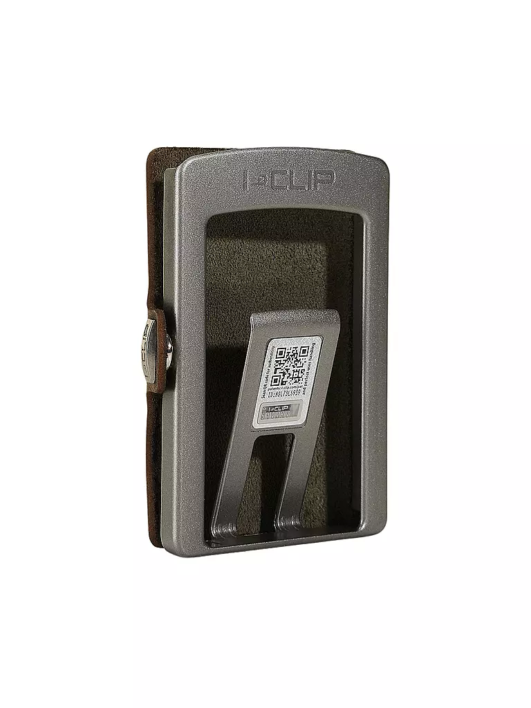 I-CLIP Kartenetui SOFT TOUCH olive