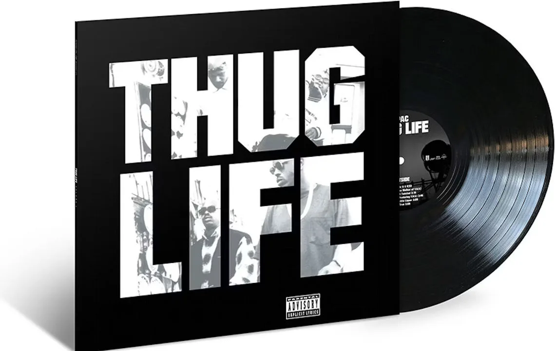 2PAC - Thug Life (1 LP) Disques vinyle Hip-Hop