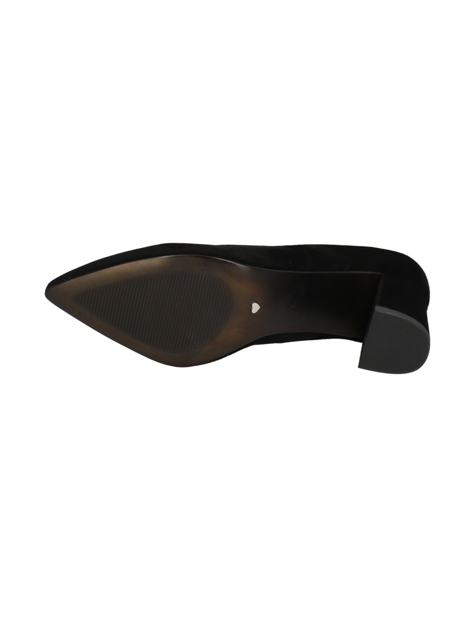Veloursleder Pumps